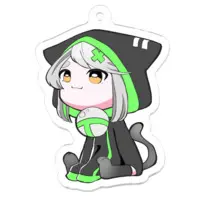 Shizuoka Yashiro - Acrylic Key Chain - Key Chain - VTuber Size-50 x 50 (mm)