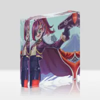 Fujinohana Takako - Acrylic Block - VTuber Size-100x100mm