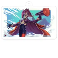 Fujinohana Takako - Acrylic Key Chain - Key Chain - VTuber Size-50 x 50 (mm)
