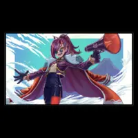 Fujinohana Takako - Stickers - VTuber Size-160 x 160 (mm)