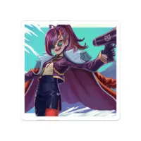 Fujinohana Takako - Badge - VTuber Size-50 x 50 (mm)