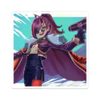 Fujinohana Takako - Badge - VTuber Size-70 x 70 (mm)