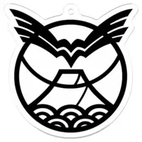 Fujinohana Takako - Acrylic Key Chain - Key Chain - VTuber Size-50 x 50 (mm)