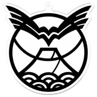 Fujinohana Takako - Acrylic Key Chain - Key Chain - VTuber Size-70 x 70 (mm)