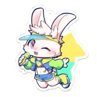 Usami Usamaru - Acrylic Key Chain - Key Chain - VTuber
