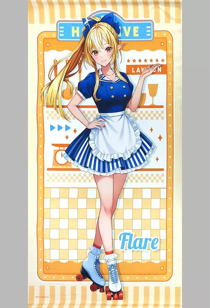 Shiranui Flare - Life-Size Tapestry - Tapestry - hololive