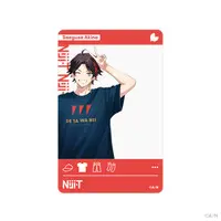 Saegusa Akina - Nijisanji Liver Model T-Shirt - Character Card - Niji-T - Nijisanji