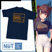 Inui Toko - Clothes - Nijisanji Liver Model T-Shirt - Niji-T - T-shirts - Nijisanji Size-L