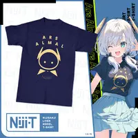 Ars Almal - Clothes - T-shirts - Niji-T - Nijisanji Liver Model T-Shirt - Nijisanji Size-L