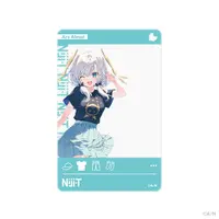 Ars Almal - Nijisanji Liver Model T-Shirt - Character Card - Niji-T - Nijisanji