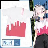 Sukoya Kana - Clothes - T-shirts - Niji-T - Nijisanji Liver Model T-Shirt - Nijisanji Size-M