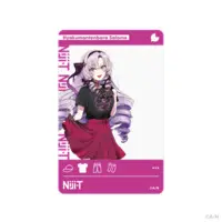 Hyakumantenbara Salome - Nijisanji Liver Model T-Shirt - Character Card - Niji-T - Nijisanji