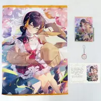 Petra Gurin - Tapestry - Character Card - Birthday Merch Complete Set - Key Chain - Acrylic Art Plate - Nijisanji