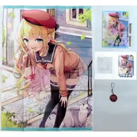 Mononobe Alice - Tapestry - Character Card - Birthday Merch Complete Set - Key Chain - Acrylic Art Plate - Nijisanji