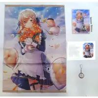 Klara Charmwood - Tapestry - Character Card - Birthday Merch Complete Set - Key Chain - Acrylic Art Plate - Nijisanji