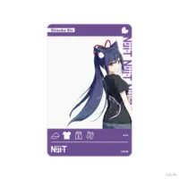 Shizuka Rin - Nijisanji Liver Model T-Shirt - Character Card - Niji-T - Nijisanji