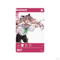 Matsukai Mao - Nijisanji Liver Model T-Shirt - Character Card - Niji-T - Nijisanji