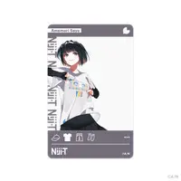 Amemori Sayo - Nijisanji Liver Model T-Shirt - Character Card - Niji-T - Nijisanji