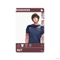 Belmond Banderas - Nijisanji Liver Model T-Shirt - Character Card - Niji-T - Nijisanji