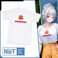 Higuchi Kaede - Clothes - Nijisanji Liver Model T-Shirt - Niji-T - T-shirts - Nijisanji Size-M