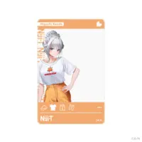 Higuchi Kaede - Nijisanji Liver Model T-Shirt - Character Card - Niji-T - Nijisanji