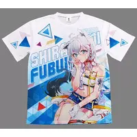 Shirakami Fubuki - Clothes - T-shirts - hololive Size-L