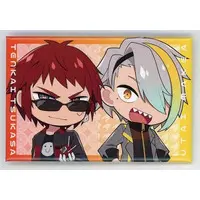 Utai Makea & Tenkai Tsukasa - Badge - All Guys