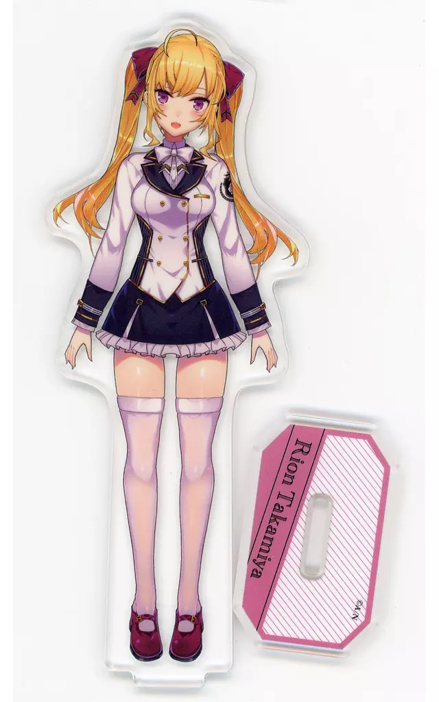 Takamiya Rion - Acrylic stand - Nijisanji Welcome Goods - Nijisanji