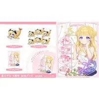 Hoshino Suna - Complete Set - Acrylic stand - Hand-signed - Postcard - Key Chain - Stickers - Acrylic Key Chain - VTuber