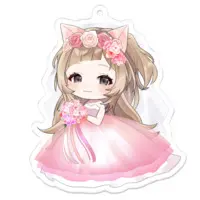 Sakuragawa Uri - Acrylic Key Chain - Key Chain - VTuber