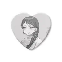 Obana Sokotsu - Heart Badge - Badge - VTuber