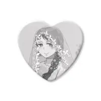 Obana Sokotsu - Heart Badge - Badge - VTuber