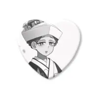 Obana Sokotsu - Heart Badge - Badge - VTuber