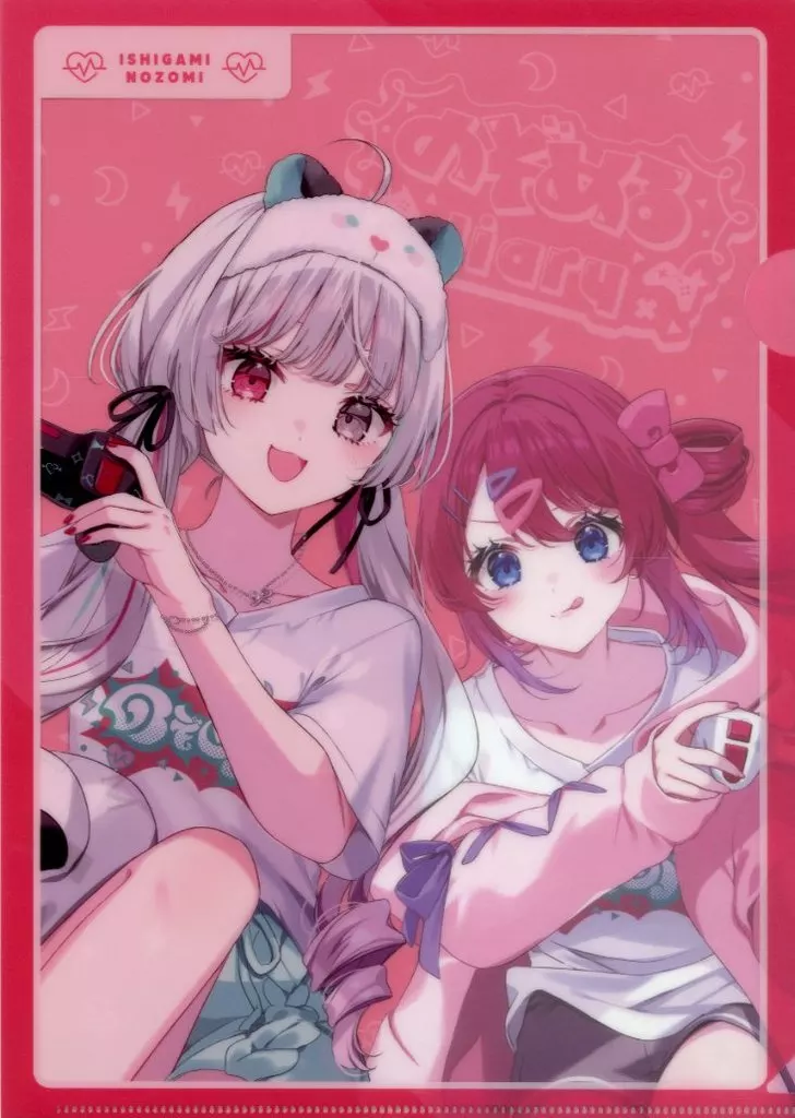 Kuramochi Meruto & Ishigami Nozomi - Stationery - Plastic Folder - Nijisanji