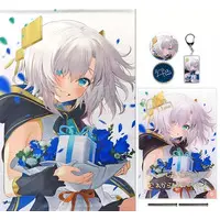 Ars Almal - Acrylic Key Chain - Badge - Tapestry - Acrylic Art Plate - Birthday Merch Complete Set - Nijisanji