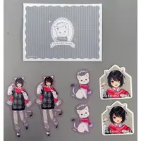 Mashiro Meme - Nijisanji Wannyan Days - Stickers - Nijisanji