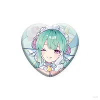 Finana Ryugu - Heart Badge - Badge - Nijisanji