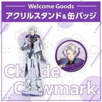 Claude Clawmark - Nijisanji Welcome Goods - Badge - Nijisanji
