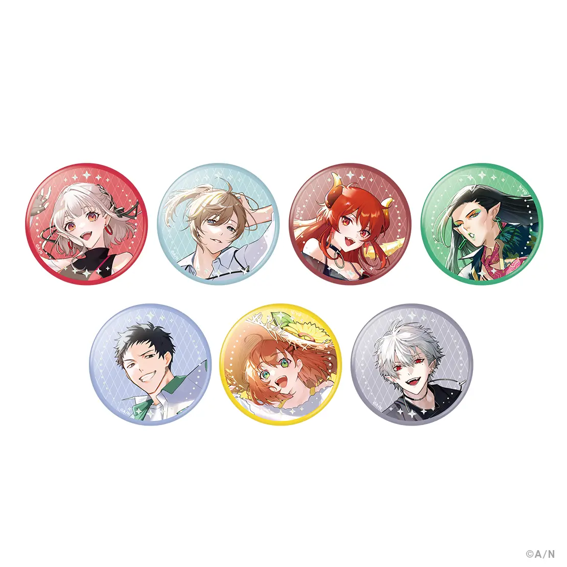 Nijisanji - Badge (Random Item)