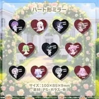 Sayonaki Mio - Complete Set - Illustration Board - Ring Holder - Acrylic Key Chain - Mirror - Key Chain - VTuber