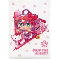 Sakura Miko - Hololive x Sanrio Characters - Stationery - Plastic Folder - hololive