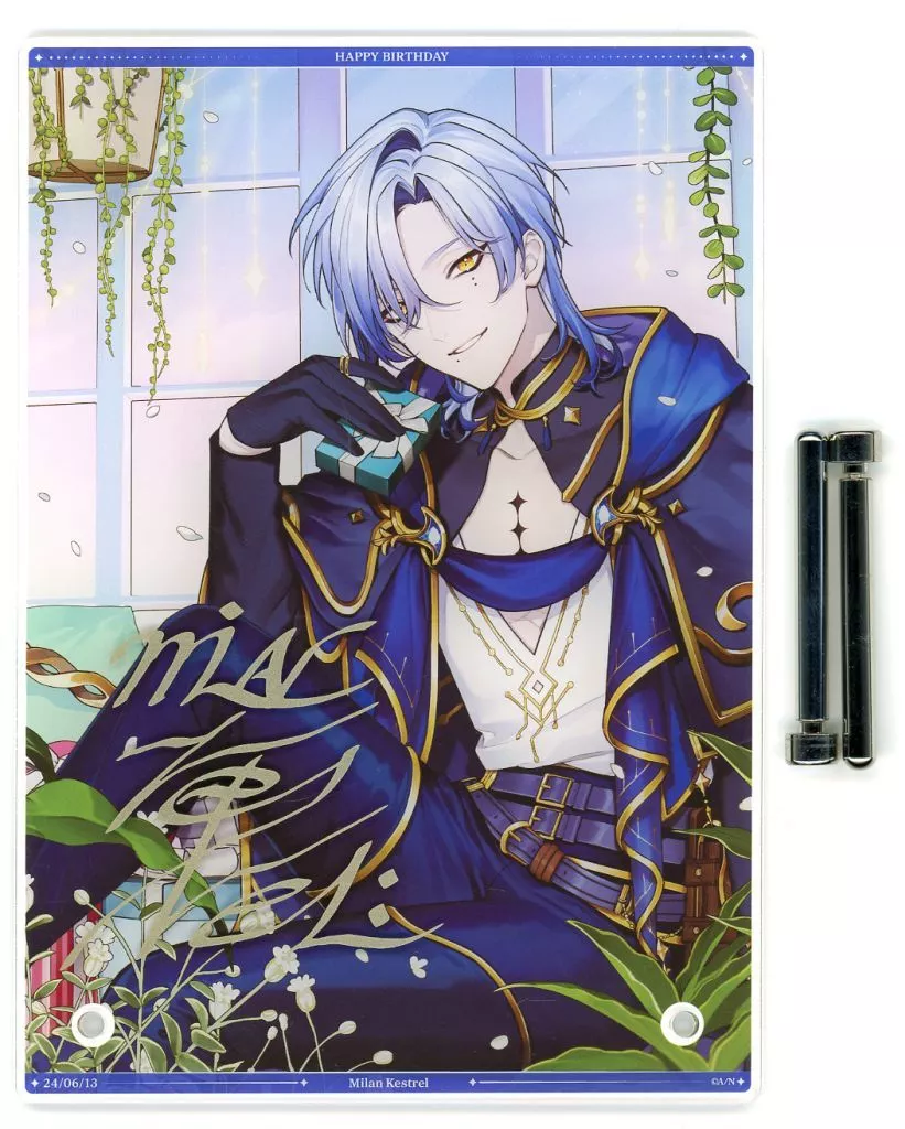 Milan Kestrel - Acrylic Art Plate - Nijisanji