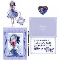 Yu-yu-Yura - Picture Frames - Character Card - Badge - Heart Badge - Acrylic stand - VTuber