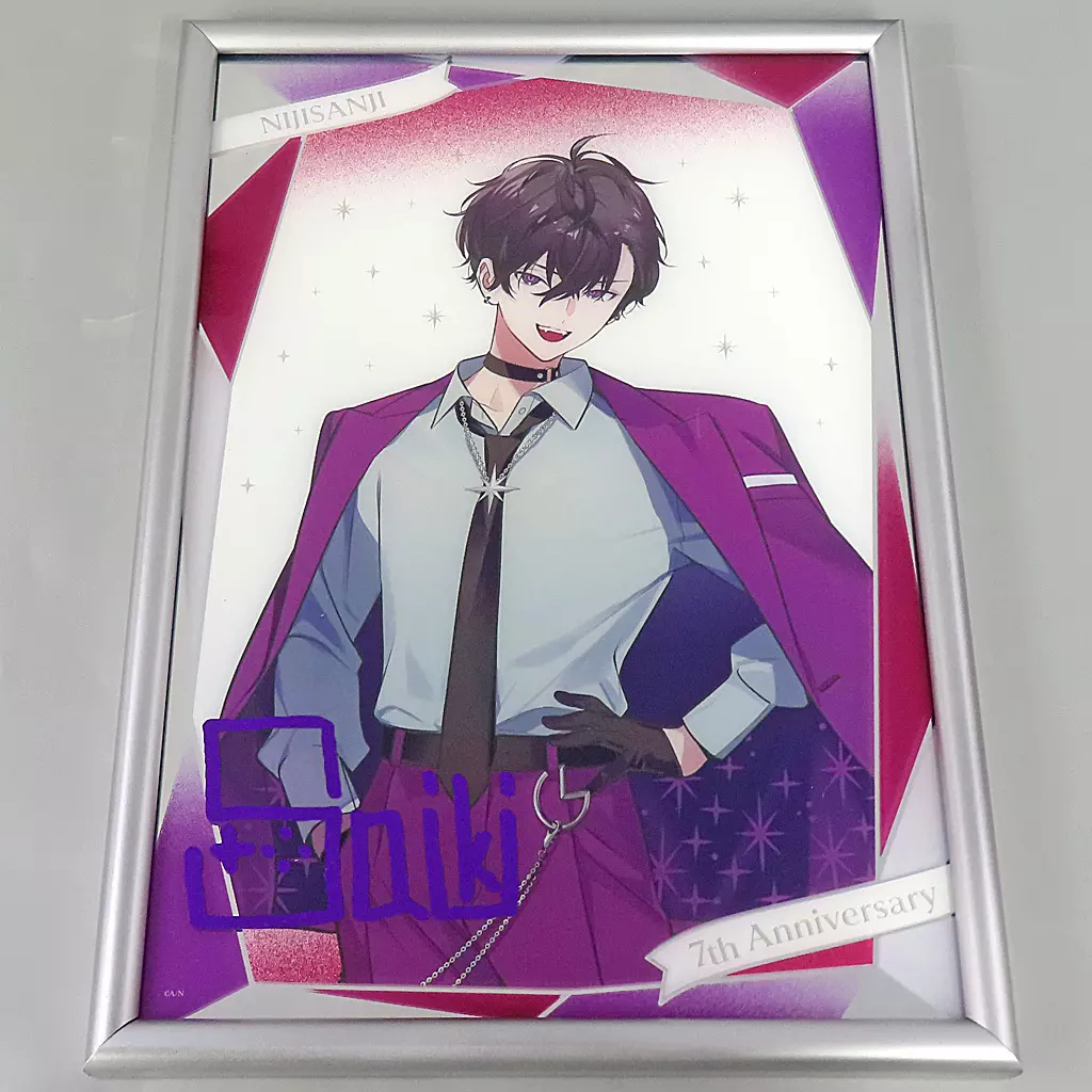 Saiki Ittetsu - Acrylic Art Plate - Nijisanji