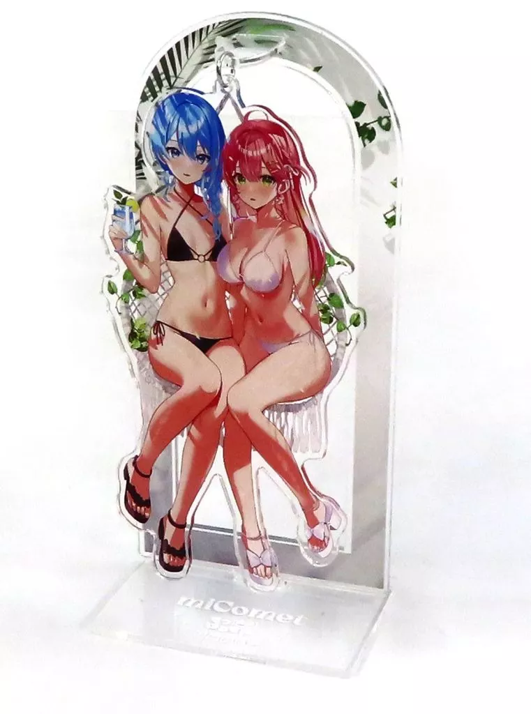 Hoshimachi Suisei & Sakura Miko - Acrylic stand - Yura Yura Acrylic Stand - miComet