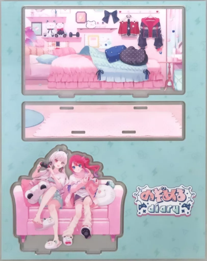 Kuramochi Meruto & Ishigami Nozomi - Acrylic stand - Nijisanji