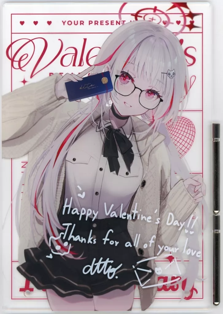 dtto. - Acrylic stand - Acrylic Art Plate - VTuber