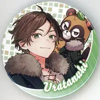 Uratanuki - Badge - SoraMafuUraSaka