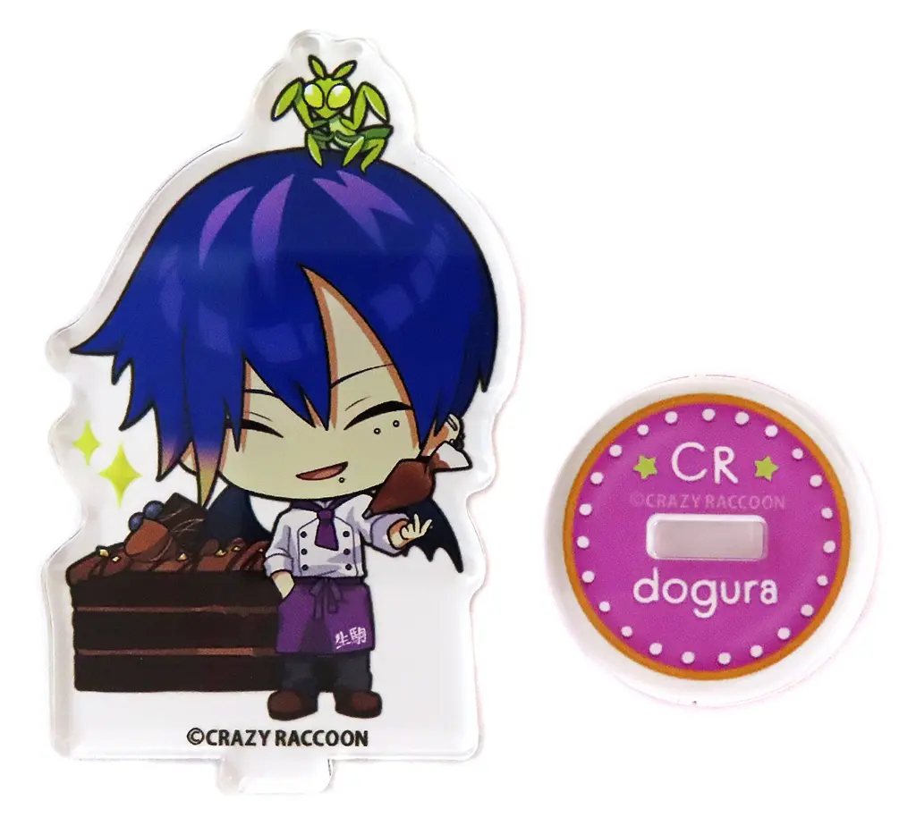 Dogura - Acrylic stand - Crazy Raccoon