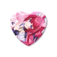 Aidou Ruu - Heart Badge - Badge - VTuber